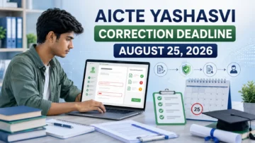 AICTE YASHASVI Application Discrepancy: What to Fix Before August 25