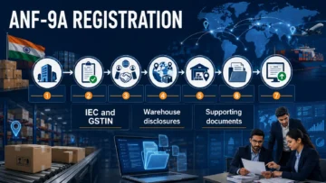 ANF-9A Registration Guide for Exporter-on-Record in India