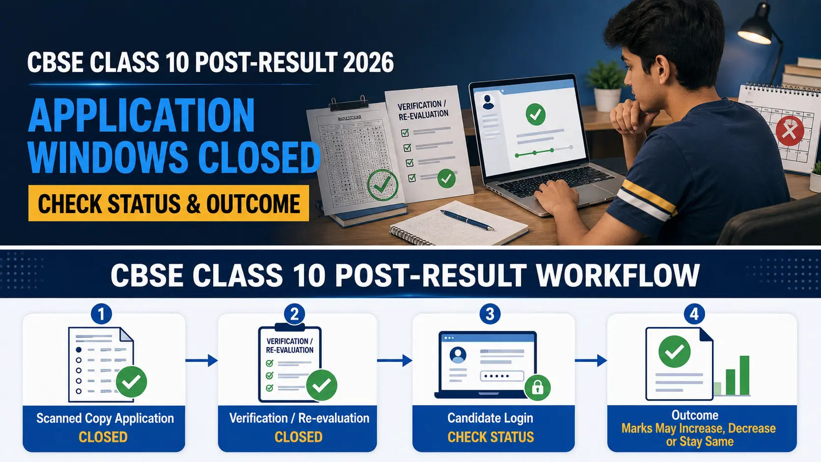 CBSE CLASS 10 POST-RESULT WORKFLOW
