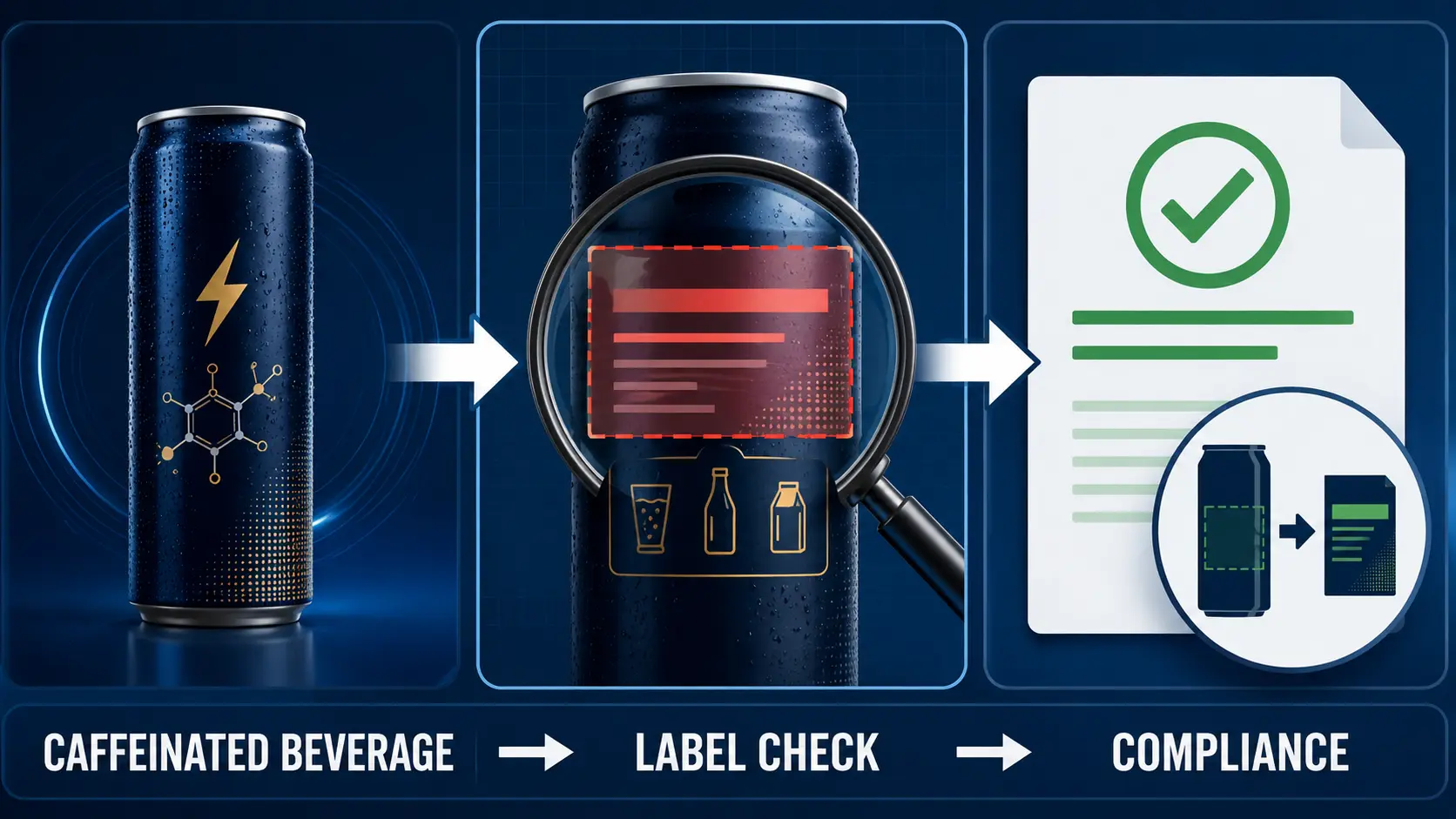 energy drinks banned in India FSSAI explainer showing caffeinated beverage classification, label change and enforcement