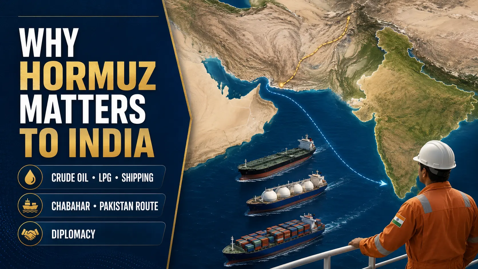 Why Strait of Hormuz matters to India for oil LPG Chabahar and diplomacy