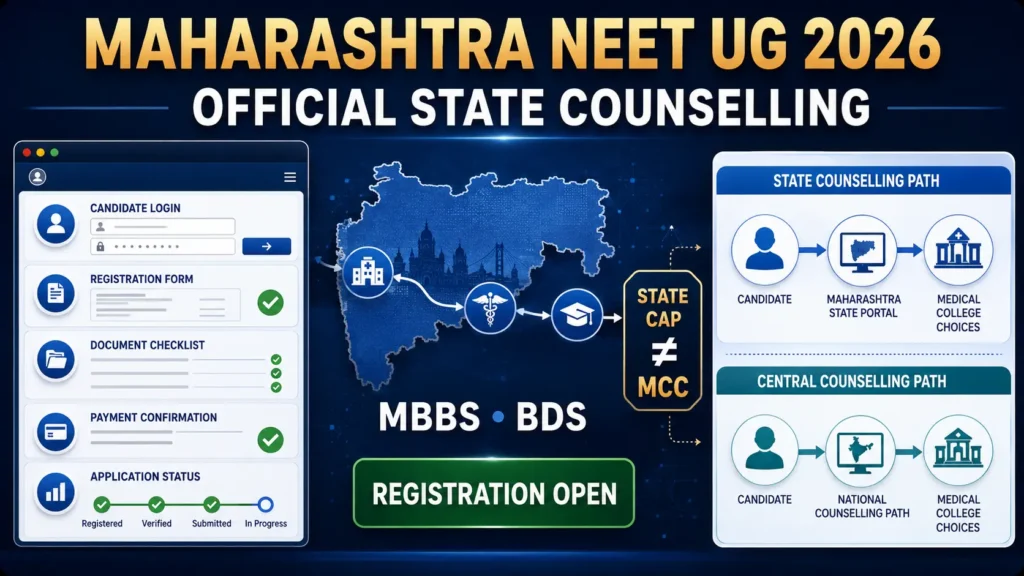 Maharashtra NEET UG Round 1 Allotment Out: Report by September 4