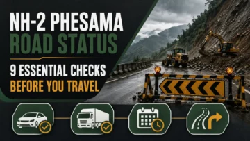 NH-2 Phesama Road Status: How to Check Diversions, Vehicle Rules and Reopening Updates