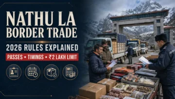Nathu La Border Trade Rules 2026: Passes, Timings, ₹2 Lakh Limit and Goods List