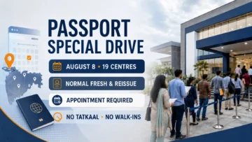 Passport Special Drive in Pune Region on August 8: 19 Locations, Eligibility and How to Book