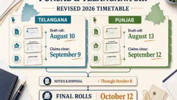 Punjab and Telangana SIR 2026 Extended: New Draft Roll Dates and What Voters Should Do