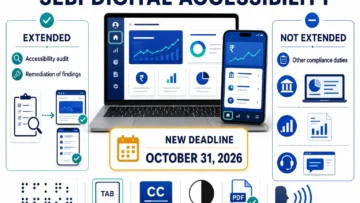 SEBI Digital Accessibility Deadline Extended: New Date and Who Must Comply