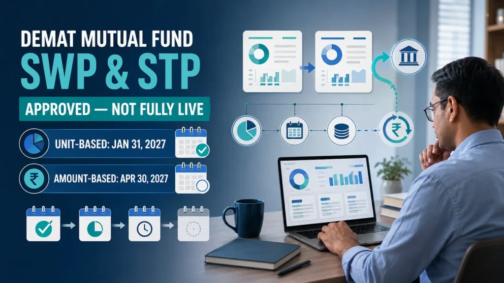 SEBI Demat Mutual Fund SWP – STP Rules: Can Investors Use the Facility Now?