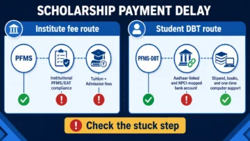 ST Top Class Scholarship Payment Delayed? Check PFMS, Aadhaar and Institute Dues