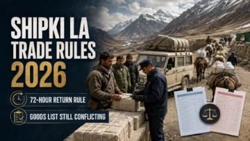 Shipki La Border Trade Rules 2026: 72-Hour Limit, Trader Approvals and Goods-List Conflict