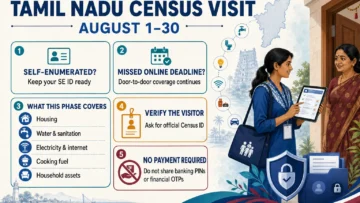 Tamil Nadu Census Door-to-Door Visits Begin: What Households Will Be Asked and How to Verify an Enumerator