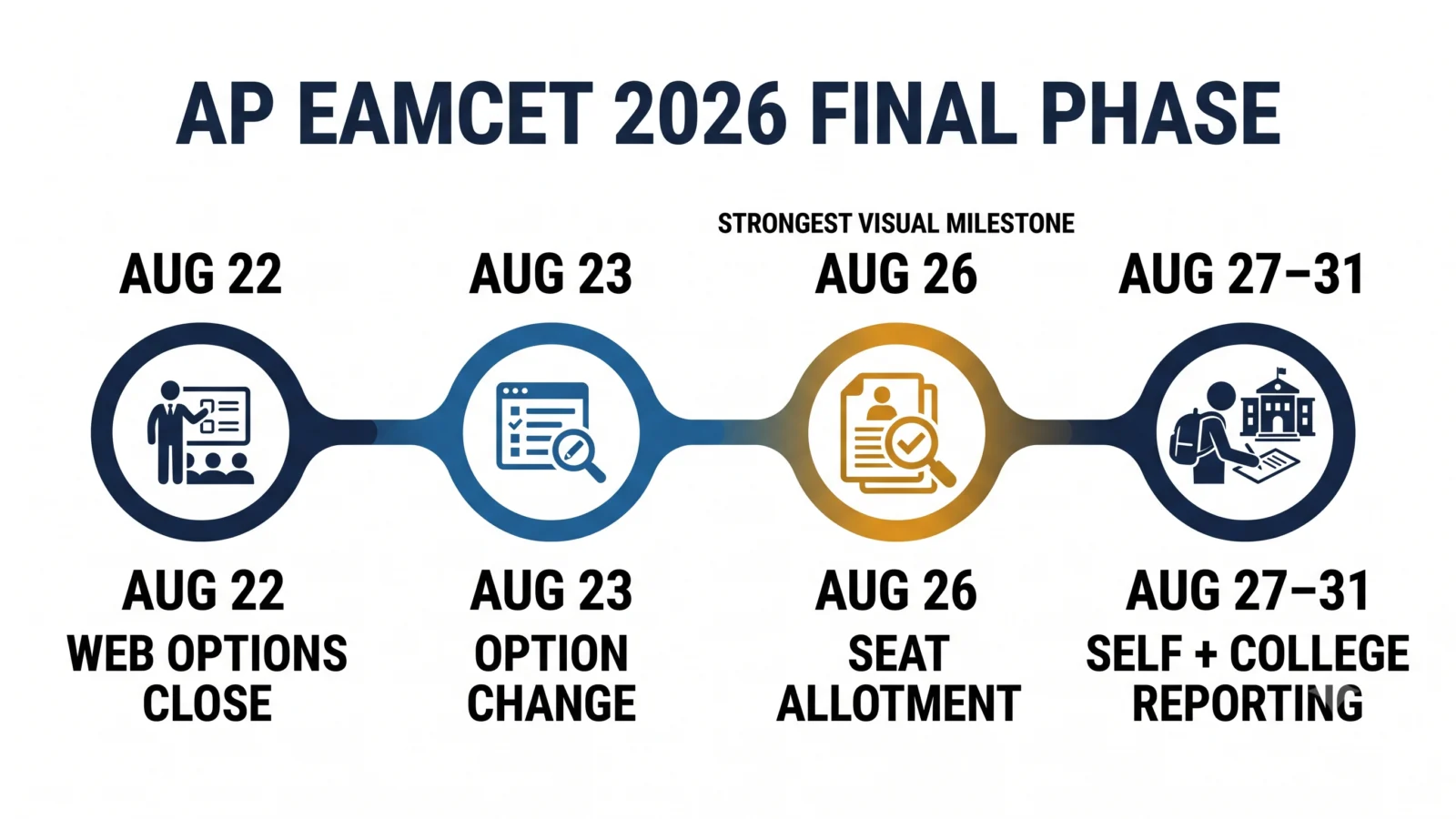 AP EAMCET seat allotment 2026 next steps after final phase allotment