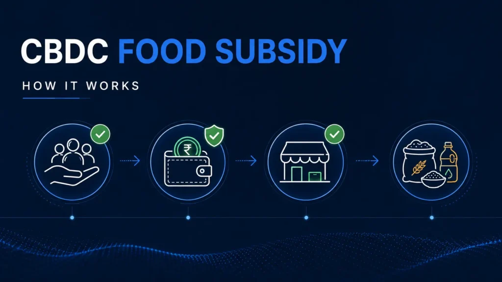 How CBDC Food Subsidy Works: Digital Rupee Wallet, Food Coupons and Where You Can Spend Them