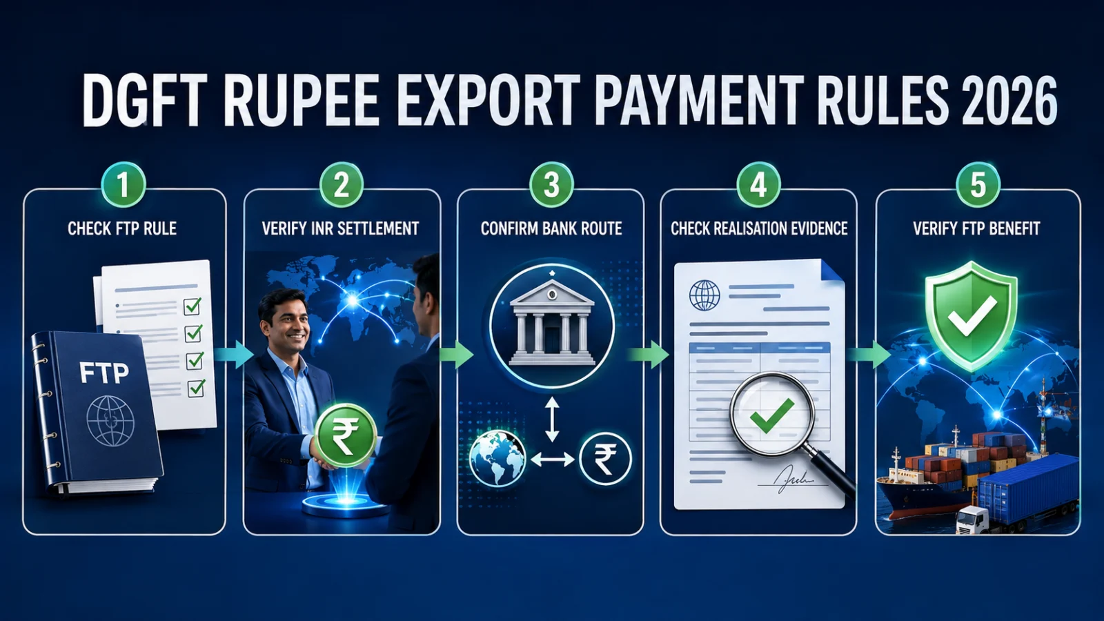 DGFT rupee export payment rules 2026 explained for exporters