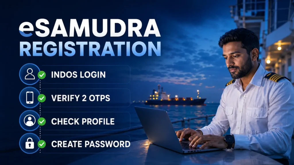 eSamudra Seafarer Registration: Essential INDoS, OTP and Login Guide