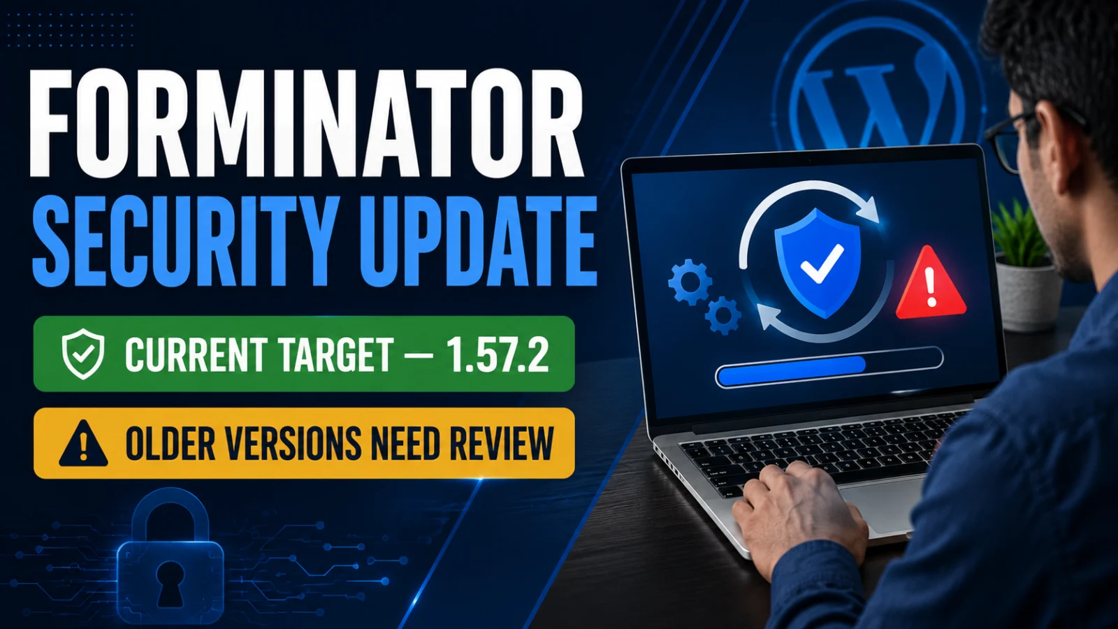 Forminator vulnerability 2026 update to version 1.57.2