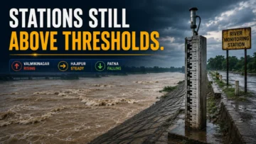 Gandak Flood Today: Which Stations Are Still Above Warning or Danger Level?
