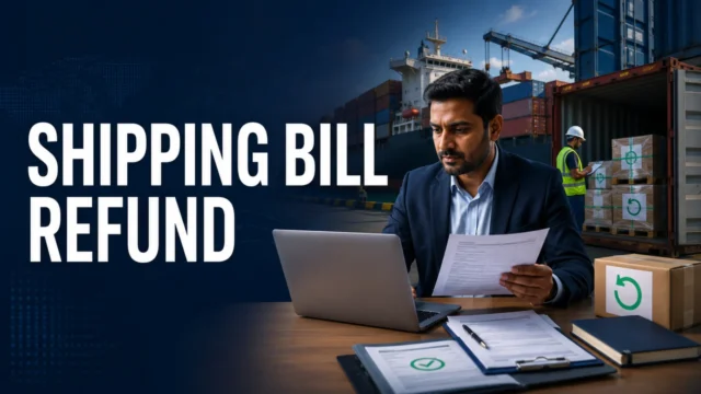 ICEGATE Other Refund for Shipping Bills: How Exporters Can File a Customs Refund