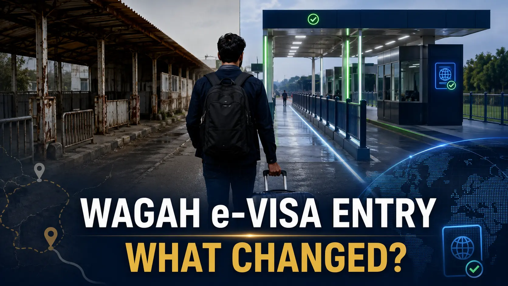 India eVisa Wagah border rule explained after Attari Road became a newly added eVisa entry point