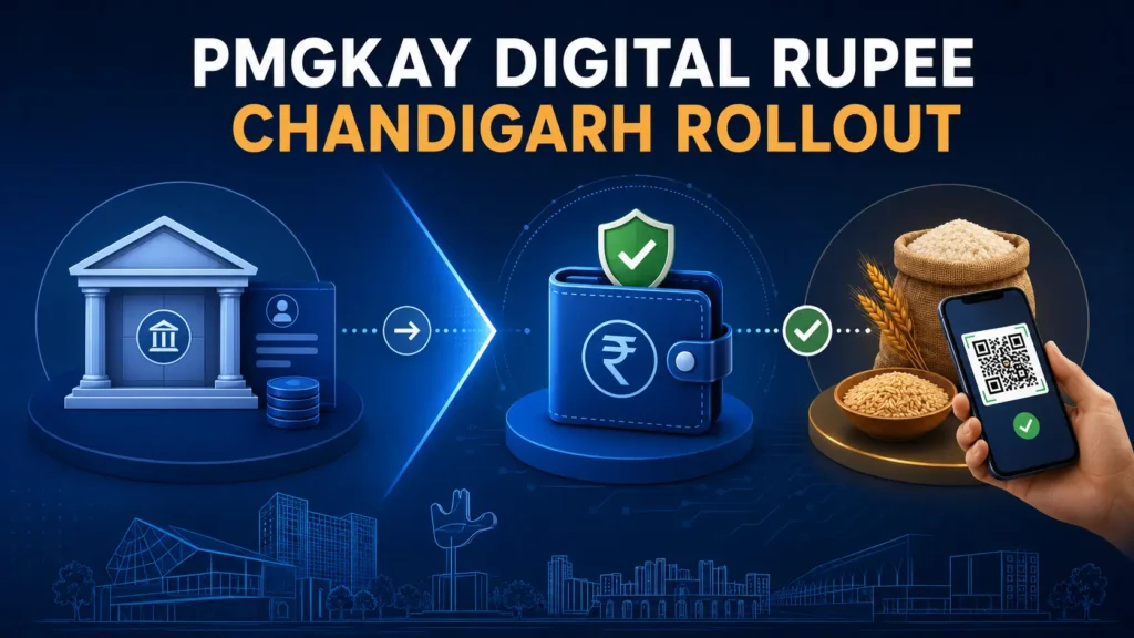 PMGKAY Digital Rupee Subsidy in Chandigarh: What Changes for Beneficiaries on August 14