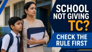 School Refusing TC or Marksheet in India? 7 Checks Before You Escalate