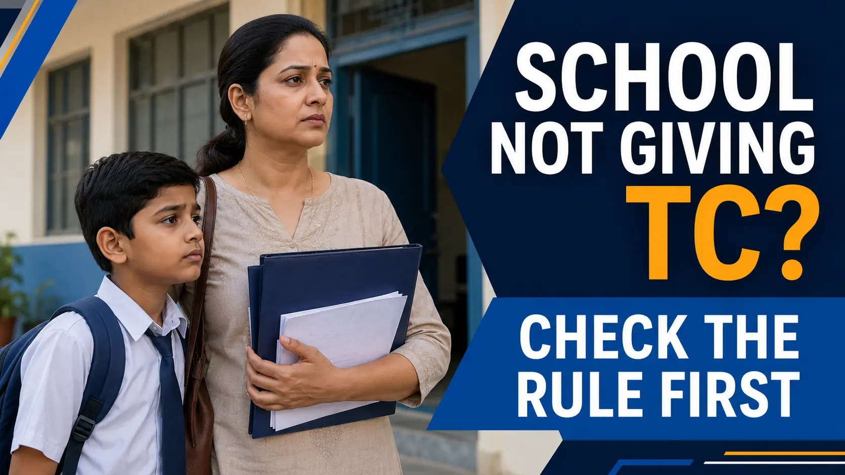 School refusing TC in India checks before escalating
