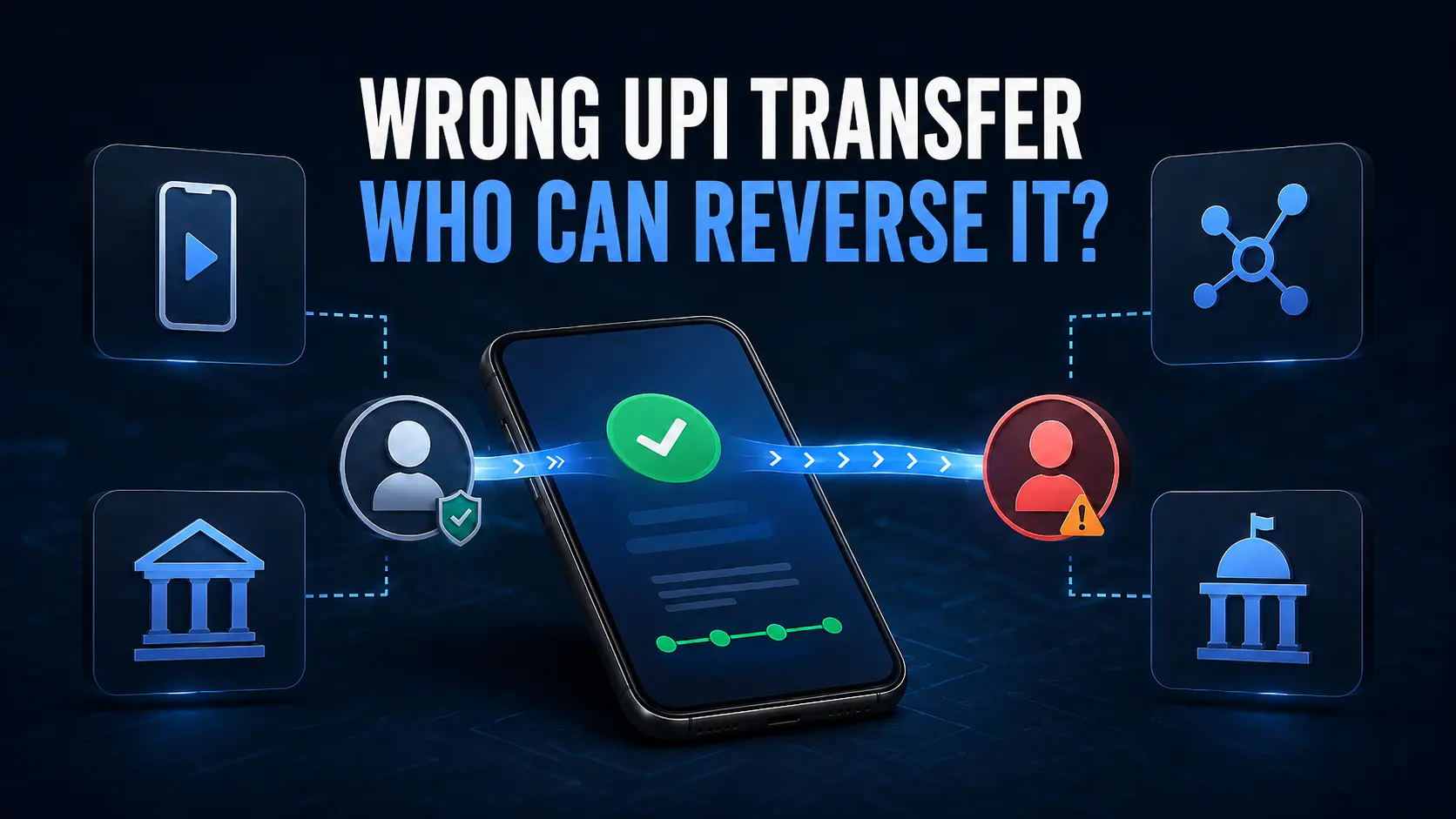 Wrong UPI transfer recovery who can reverse successful payment