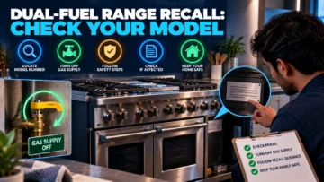 AGA and La Cornue Dual-Fuel Range Recall: Check Your Model and Shut Off Gas