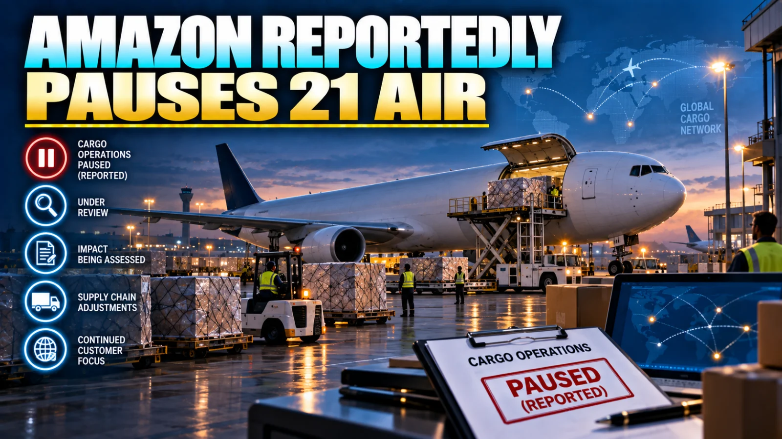 Amazon Reportedly Suspends 21 Air After Miami Crash: What Changes for Cargo Operations