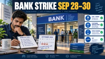 Bank Strike September 28–30: SBI Advisory, Branch and Digital Banking Status