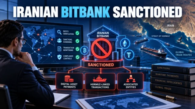 U.S. Sanctions Iranian BitBank Over Hormuz Payments — Not Japan’s bitbank
