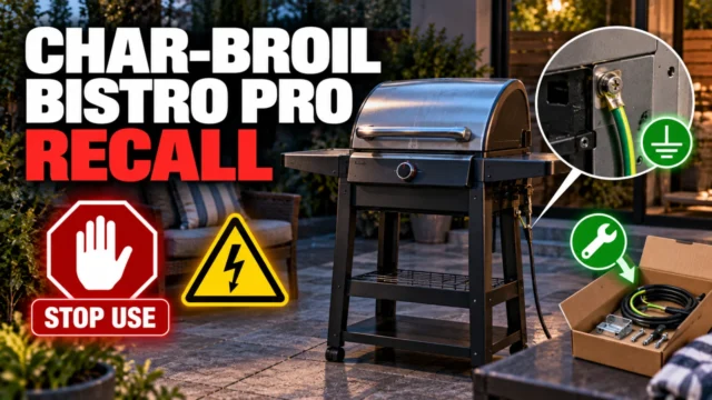 Char-Broil Bistro Pro Recall: Check Models, Date Codes and Free Repair