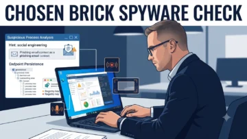 CHOSEN BRICK Spyware: Who Is at Risk and How to Check a Windows PC