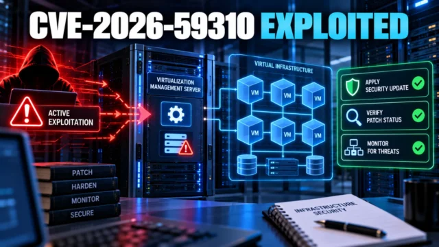 CVE-2026-59310 Exploited: VMware vCenter Fixed Versions, KEV Status and Ransomware Risk