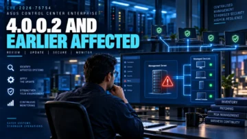 CVE-2026-75754: ASUS Control Center 4.0.0.2 and Earlier Are Affected