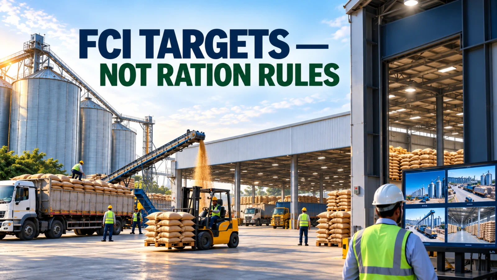 FCI MoU 2026-27: What Changes in Foodgrain Storage and Depot Performance