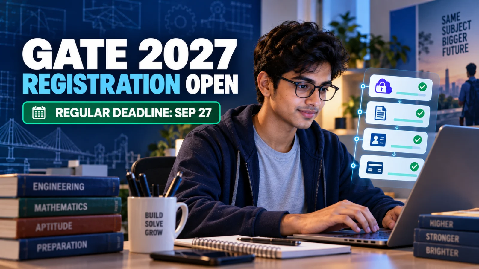 GATE 2027 Registration Open: Sep 27 Deadline, DigiLocker and How to Confirm Payment