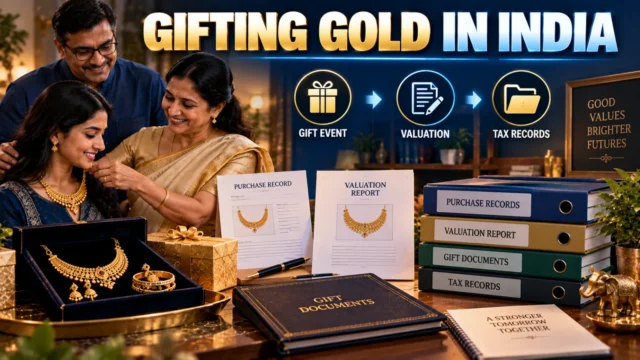 Gifting Gold in India: Tax, Valuation and Documents You Should Keep
