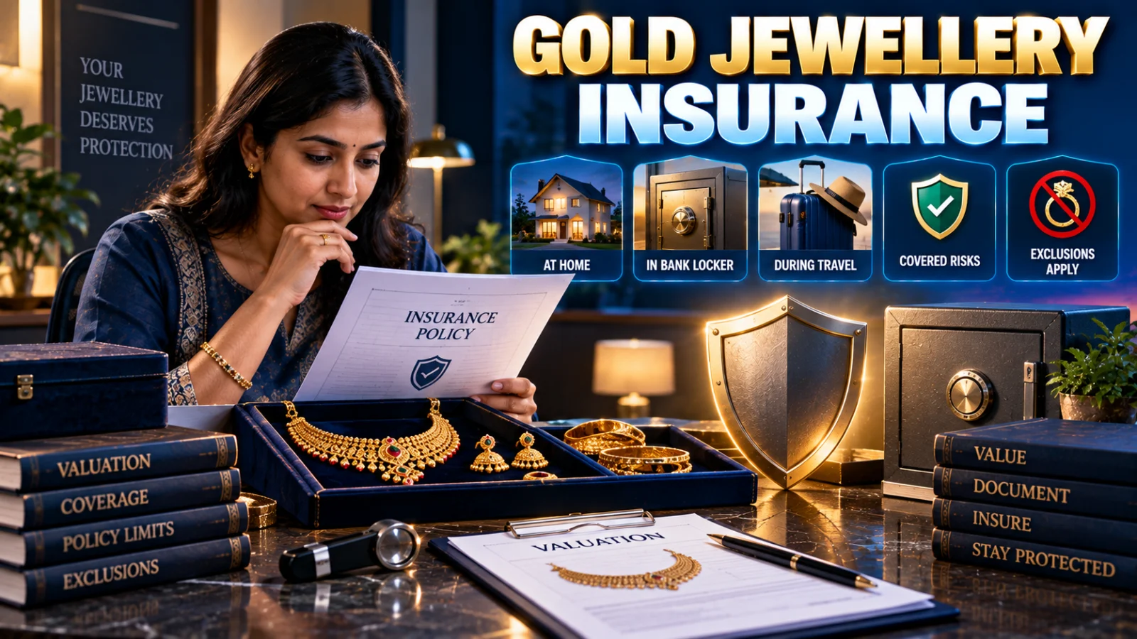 Can You Insure Gold Jewellery in India? Coverage, Valuation and Exclusions Explained