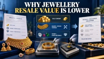 Why Gold Jewellery Resale Value Is Lower Than the Purchase Price