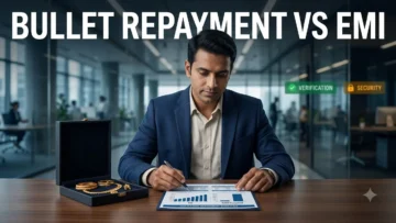 Gold Loan Bullet Repayment vs EMI: What Actually Changes?