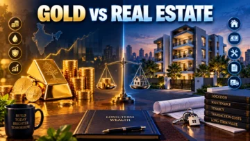 Gold vs Real Estate for Long-Term Wealth in India: What Actually Differs