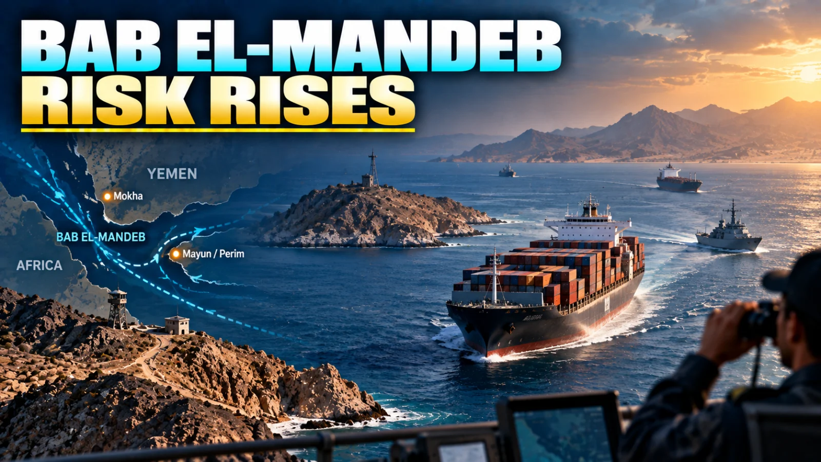 Houthis Bab el-Mandeb: What the Mokha and Mayun Advance Changes for Shipping