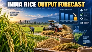 India Rice Production 2026 Could Fall 6.5%: What the 144 Mt Forecast Means