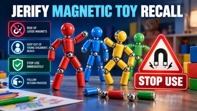 Jerify Magnetic Toy Recall: Two Children Hospitalized After Magnet Ingestion