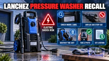 LANCHEZ Pressure Washer Recall: KLC-BULL135C Refund Steps