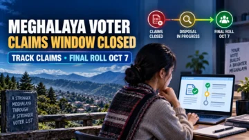 Meghalaya Draft Voter List 2026: Claims Closed, What Voters Should Check Now