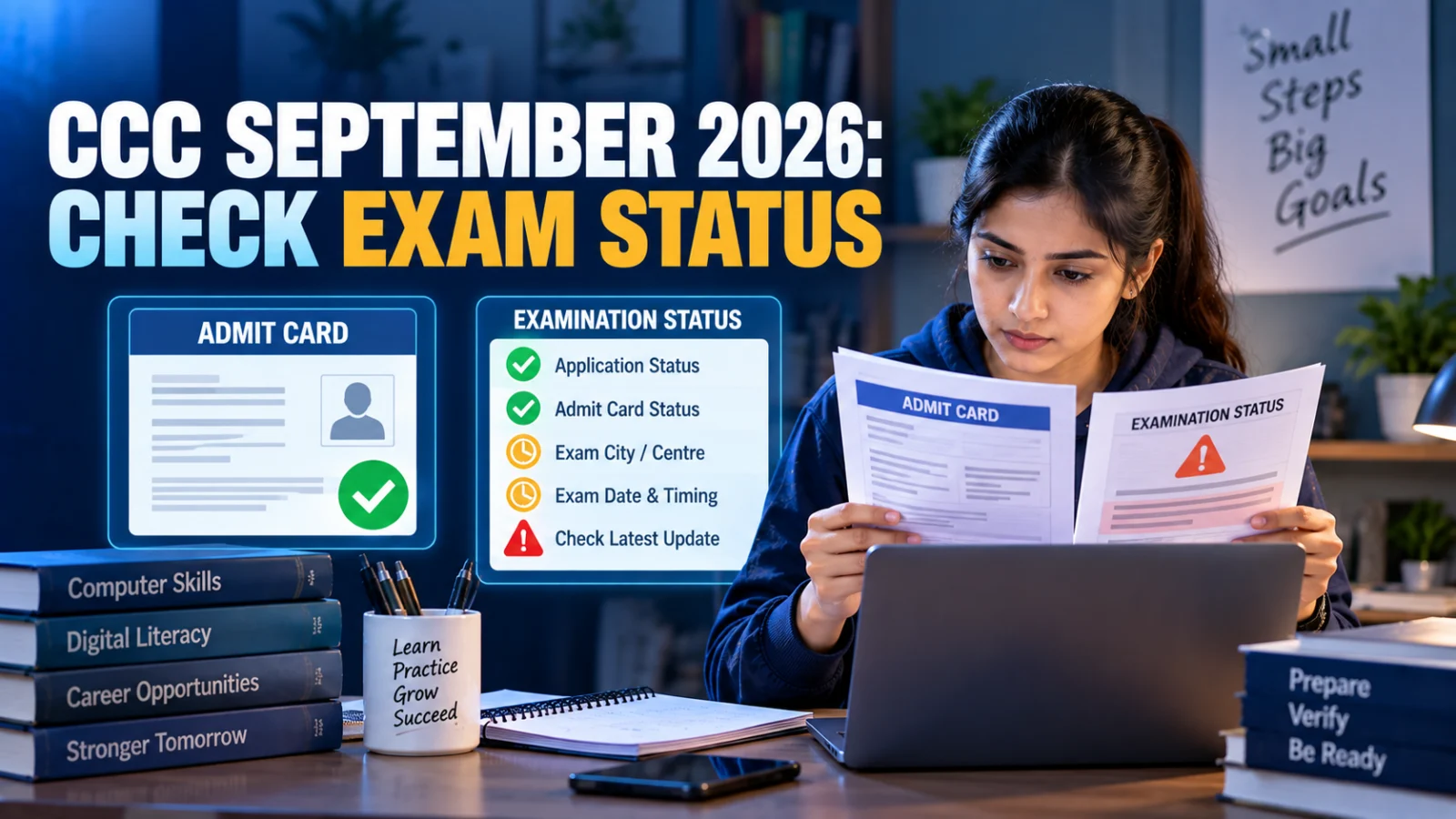 NIELIT CCC September 2026 Admit Card: Check Exam Status and Cancellation Notices