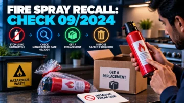 Prepared Hero Fire Spray Recall: Check the 09/2024 Date Code and Get a Replacement