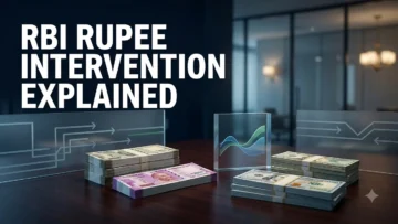 RBI Rupee Intervention Near ₹96: What It Means and What It Does Not Mean